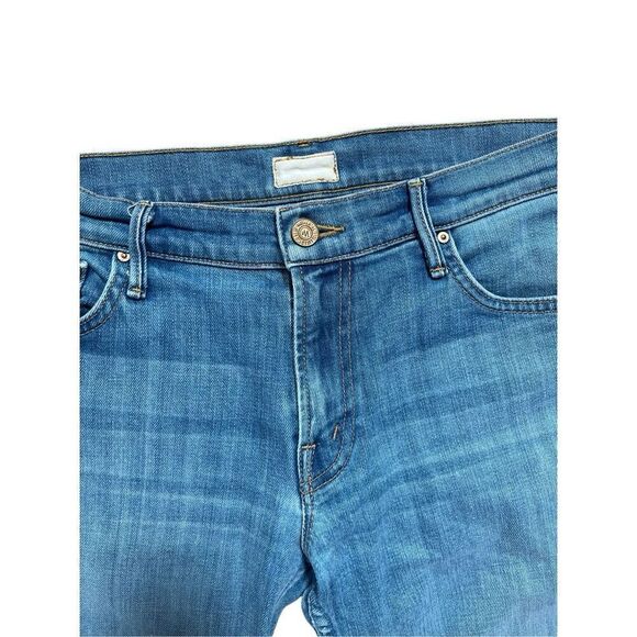 MOTHER Denim The Dropout Ankle Light Wash Size 28 - Picture 5 of 16